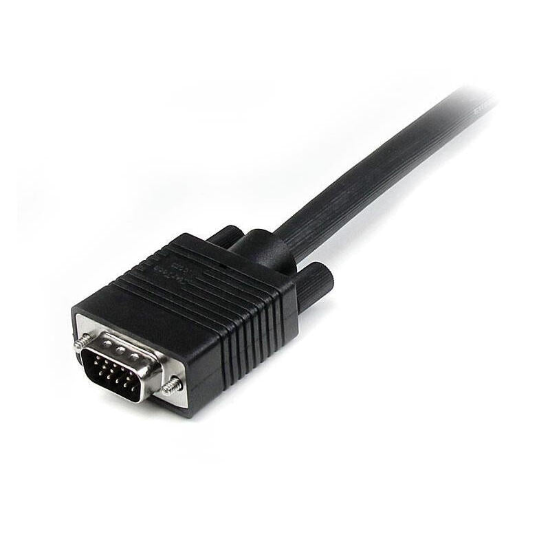 Startech Cable De VaDeo Vga De 2m Para Monitor De Ordenador - Hd15 Macho A Macho - Negro
