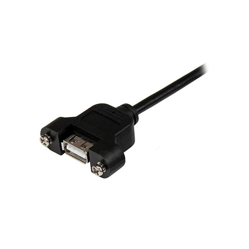 Startech Cable Usb 2.0 M/H (Alargo) 0.91m Para Montar Empotrar En Panel Usbpnlafam3