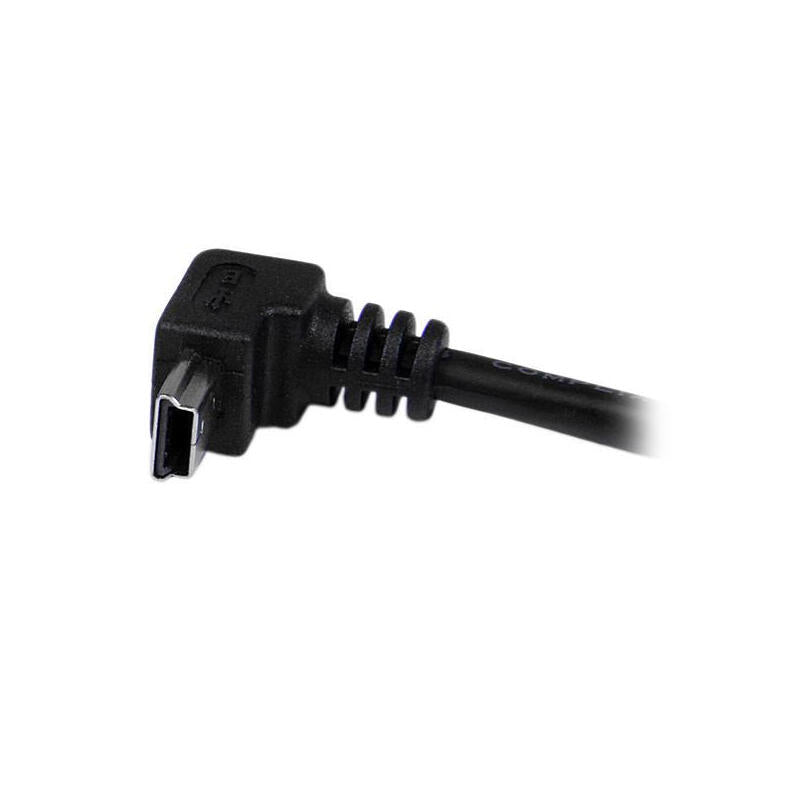 Startech Cable Usb A Mini Usb Acodado En Angulo Hacia Abajo 2m Negroâ Usbamb2md