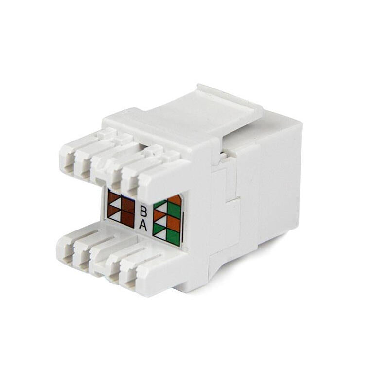 Startech Conector Modulo Keystone Rj45 Hembra Cat6 180âº Blanco