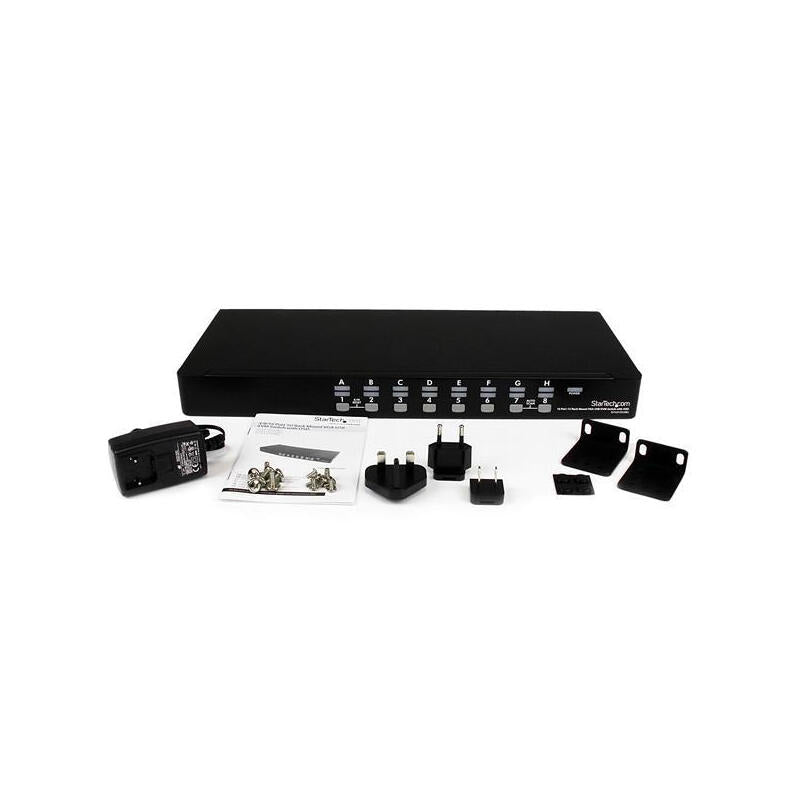 Startech Conmutador Kvm Usb 16 Puertos Montaje En