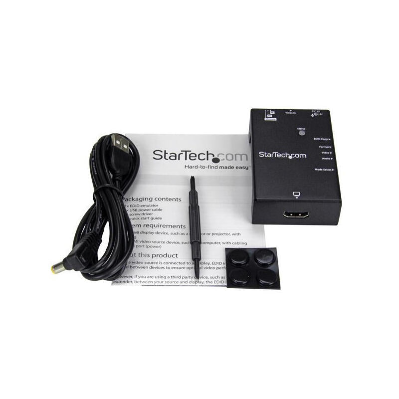 Startech Emulador Edid Pantallas Hdmi 1080p