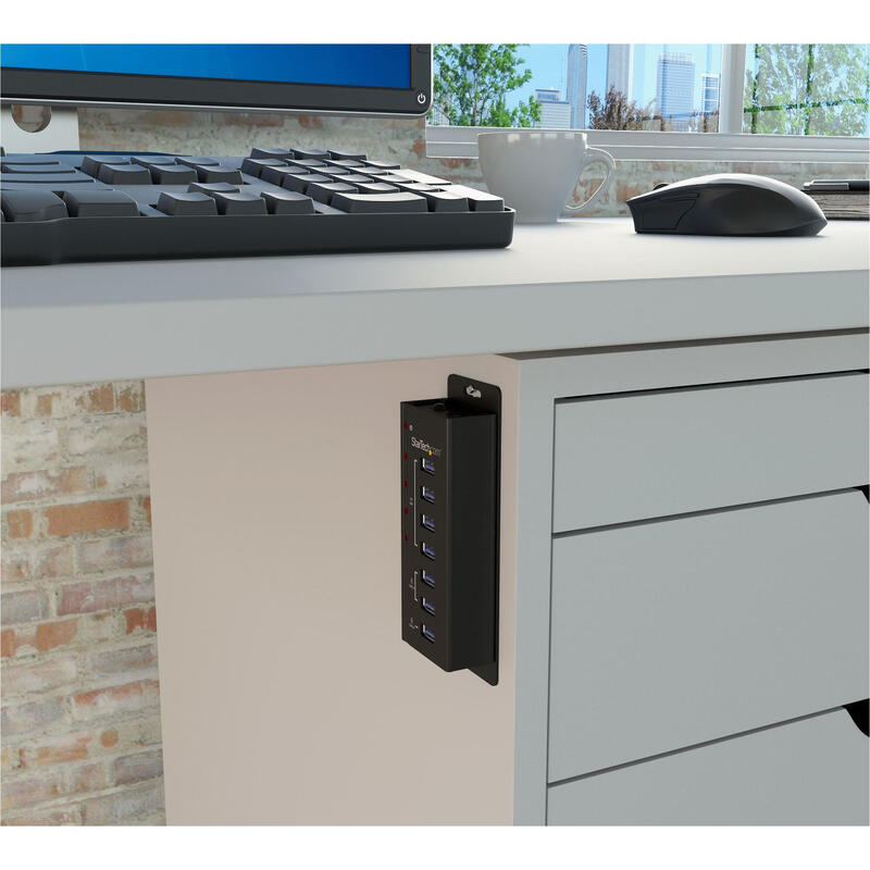 Startech Hub Concentrador Usb 3.0 4 Puertos Con 3