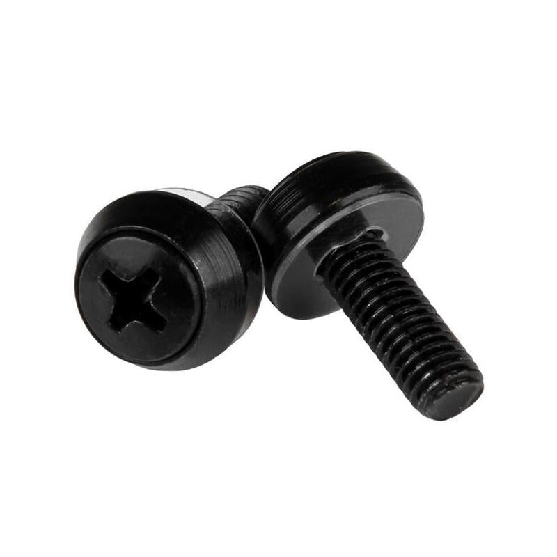 Startech Paquete 50 Tornillos M6x12mm Negro