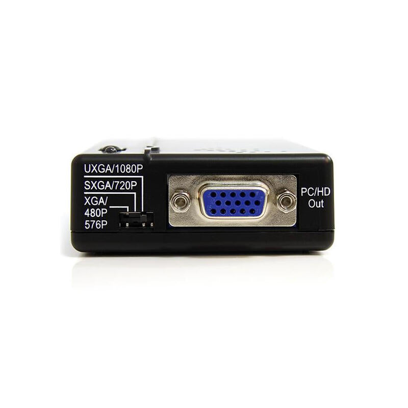 Startech.Com Adaptador Conversor De S-Video - Video Compuesto Y Por Componentes Rca A Vga