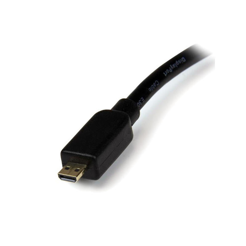 Startech.Com Adaptador Conversor De Vídeo Micro Hdmi® A Vga 1920x1200 Cable Convertidor Activo Hembra Vga Hd15 Macho Micro Hdmi Vídeo Conversor Hdmi Vga Negro