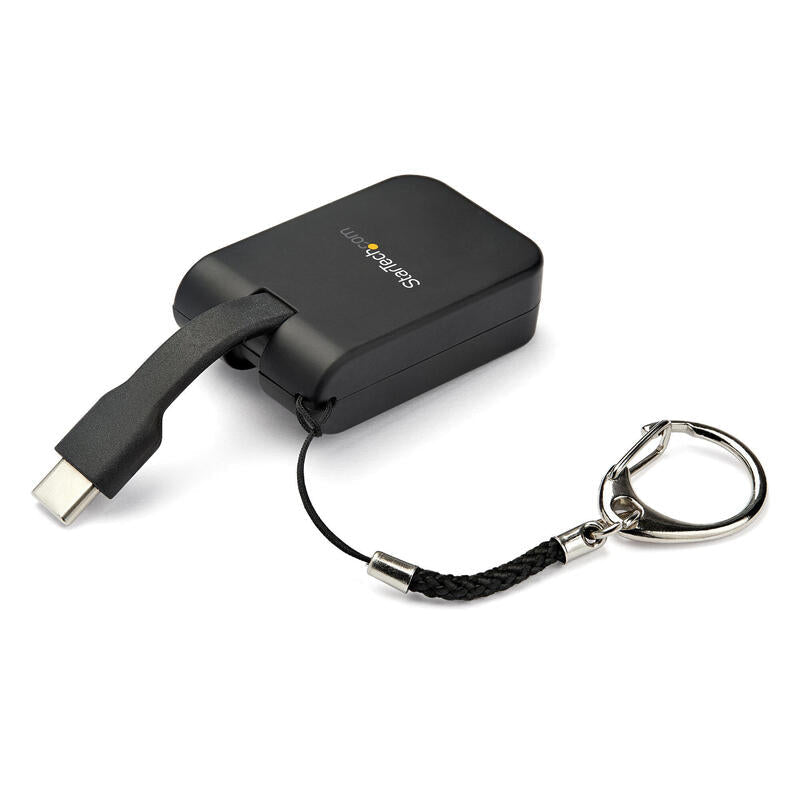 Startech.Com Adaptador Portátil Usb-C A Hdmi - Con Enlace Tipo Llavero De Conexión Fácil Y Rápida, Usb Tipo C, Salida Hdmi, 3840 X 2160 Pixeles