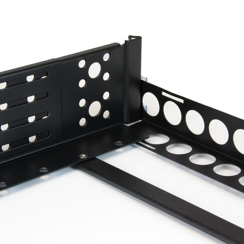 Startech.Com Rieles Universales Fijos De Profundidad Ajustable Para Rack De Servidores 19" 2u