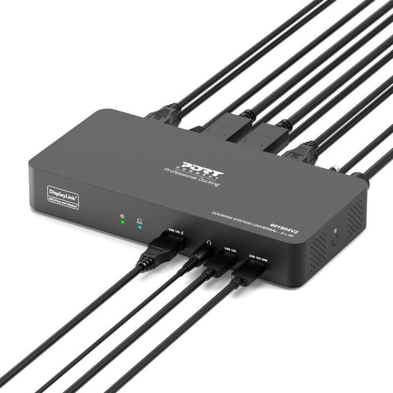 Station D Accueil 4k Usb-C - 11 Ports - 96w