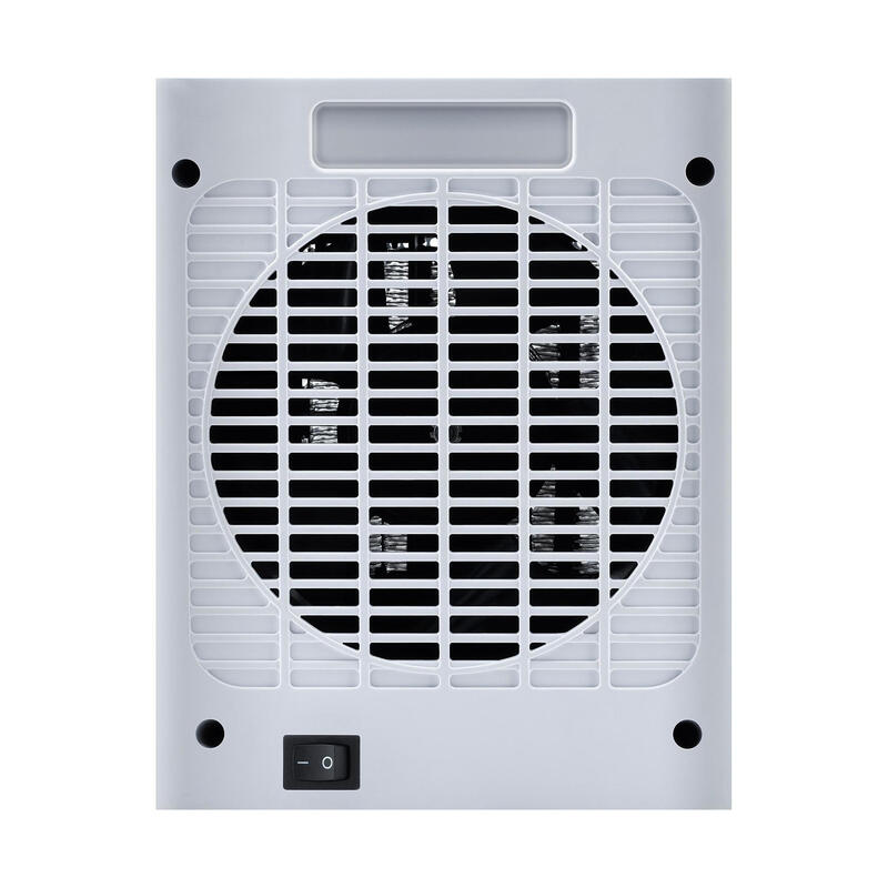 Steba Kh 4 Calefactor  Ventilador Eléctrico Interior Plata, Blanco 1800 W