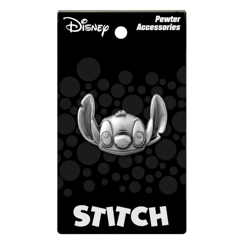 Stitch Head Pewter Lapel Pin
