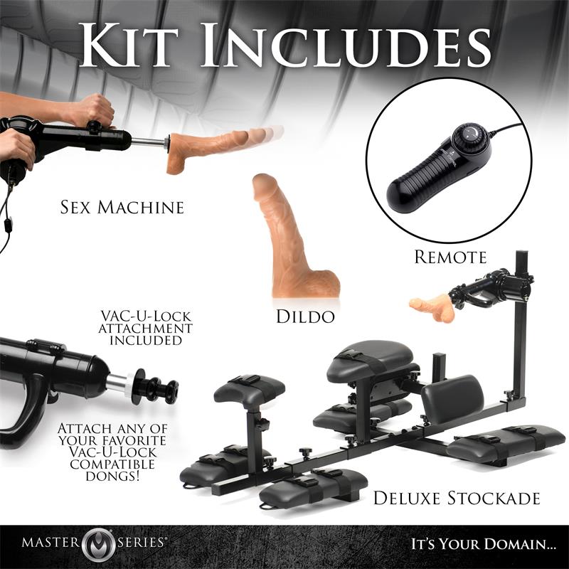 Subversion Deluxe Stockade Con Máquina Sexual