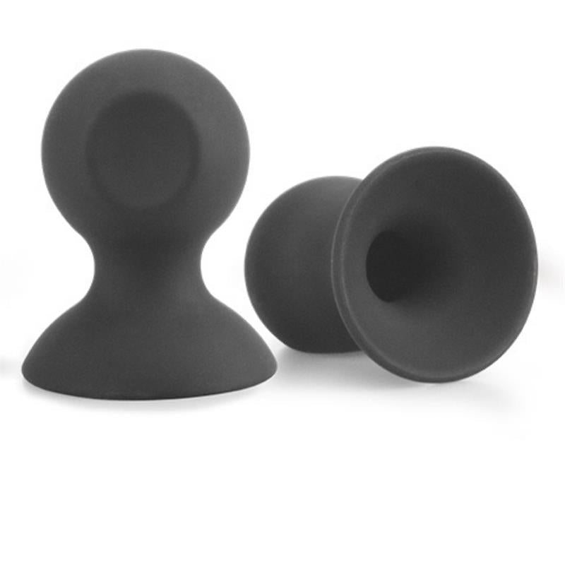 Succionadores De Pezones Silicona Negro
