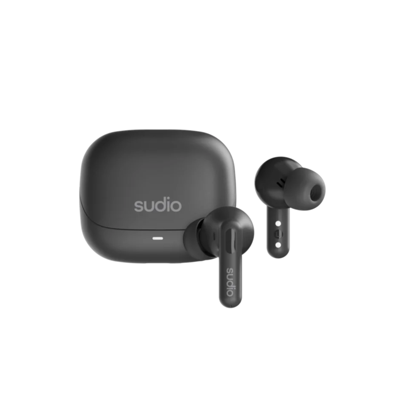 Sudio C8 True Wireless Earbuds, Black