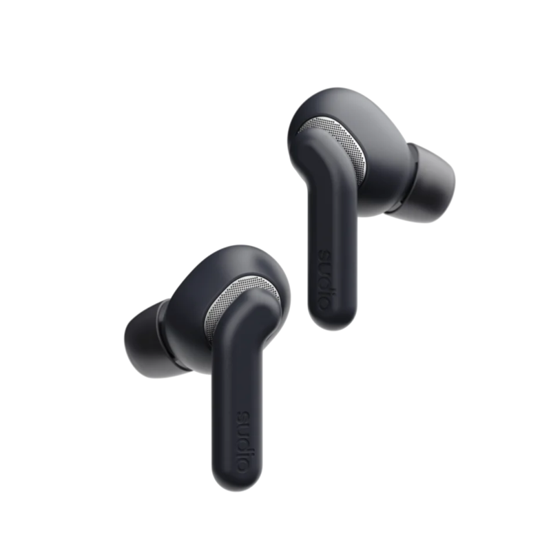 Sudio E4 Pro True Wireless Earbuds, Black