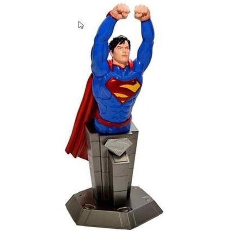 Superman Action Mode Busto Puzle 3d 17 Cm Dc Universe
