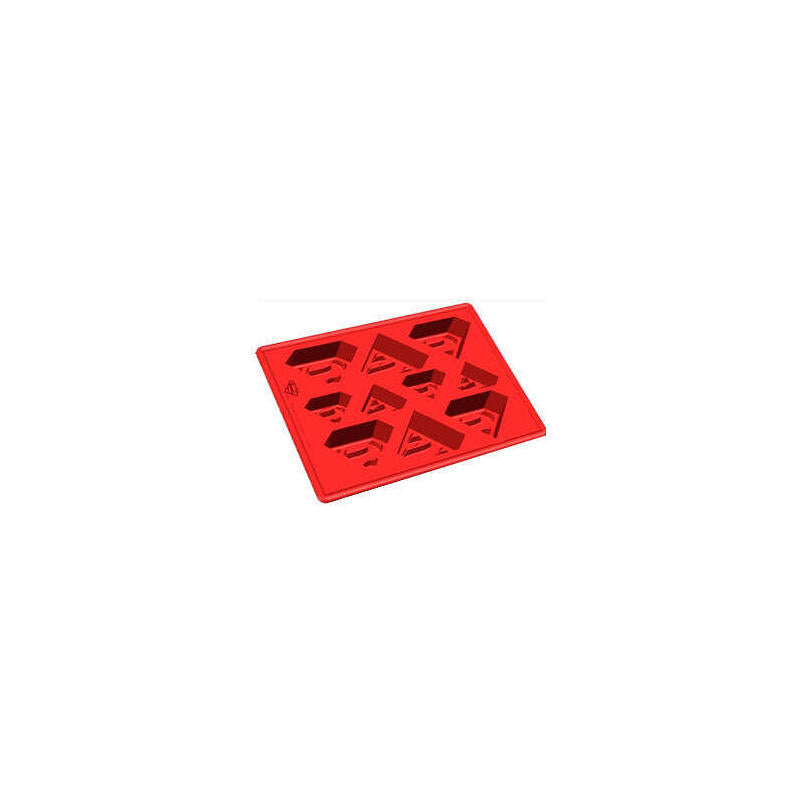 Superman - Cubitera - Molde Silicona Logo