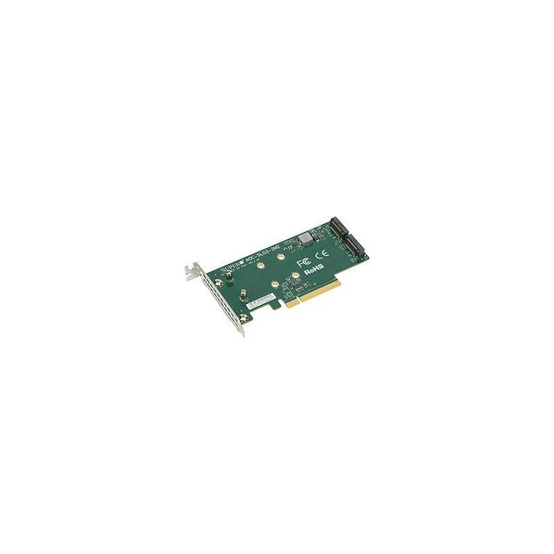 Supermicro 2-Port M.2 Nvme Hba Aoc-Slg3-2m2-O Reacondicionado