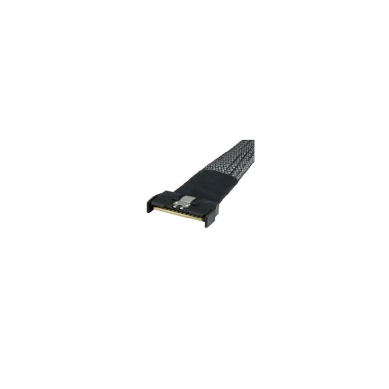 Supermicro Breakout Cable Mcio-1245u2y-E Mcio X8 (Str) Auf 2x Directdrive Sff-8639/U.2+Power (Str) 45cm G5 Aw30