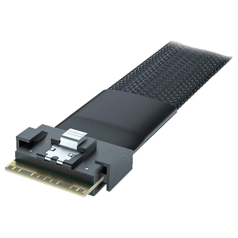 Supermicro Cable Cbl-Mcio-1228m5re Mcio X8 (Str) Auf Mcio X8 (Str) 28cm