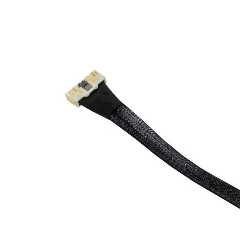 Supermicro Internes Cable Cbl-Mcio-1428m5fa2 Mcio X8 (Str) Auf Mcio X8 (Str) Ffc Fold 28cm 30awg