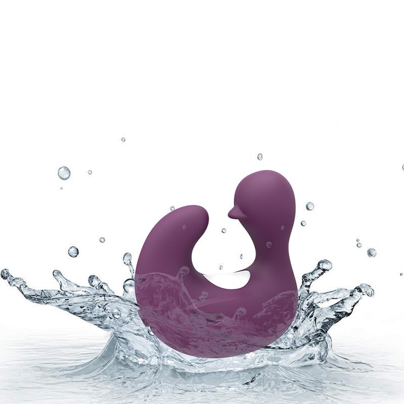 Swamson Dedal Patito Estimulador Usb Silicona Violet