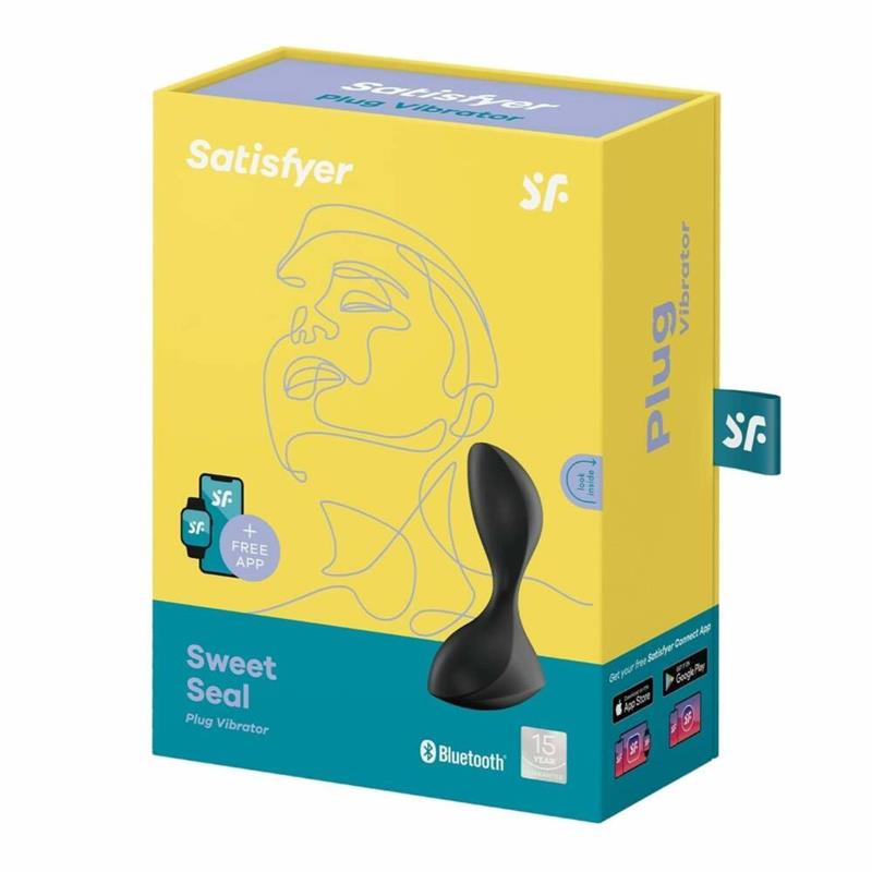 Satisfyer Sweet Seal Vibrador Anal - Negro