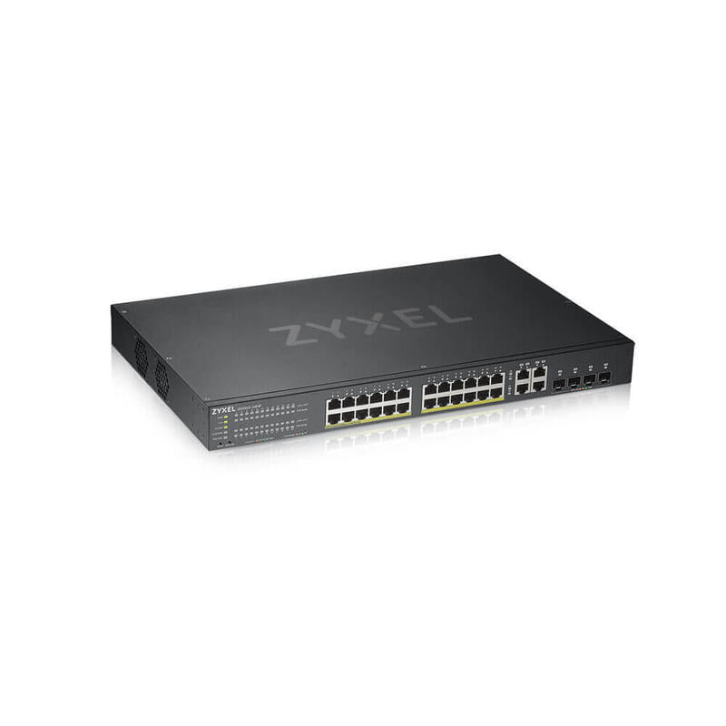 Switch 24 Ptos Zyxel Gs192024hpv2-Eu0101f  24xgigabit Poe 375w+4xrj45-Sfp/Smart L2/Qos Gs192024hpv2-Eu0101f