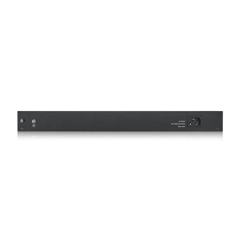 Switch 24 Ptos Zyxel Gs192024hpv2-Eu0101f  24xgigabit Poe 375w+4xrj45-Sfp/Smart L2/Qos Gs192024hpv2-Eu0101f
