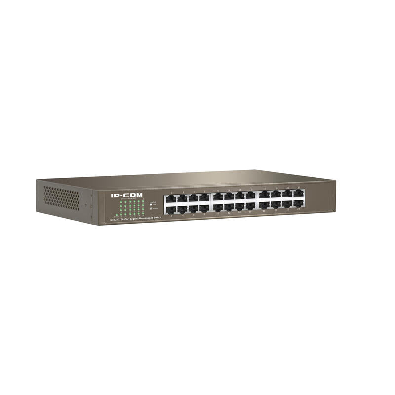Switch 24 Puertos No Gestionable Gigabit L2 Enracable 13" Ip-Com
