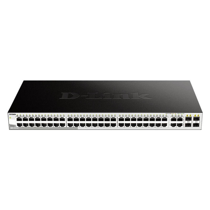 Switch D-Link Dgs-1210-52 Smart+ 52 Puertos Rj-45 10 100 1000 Sfp