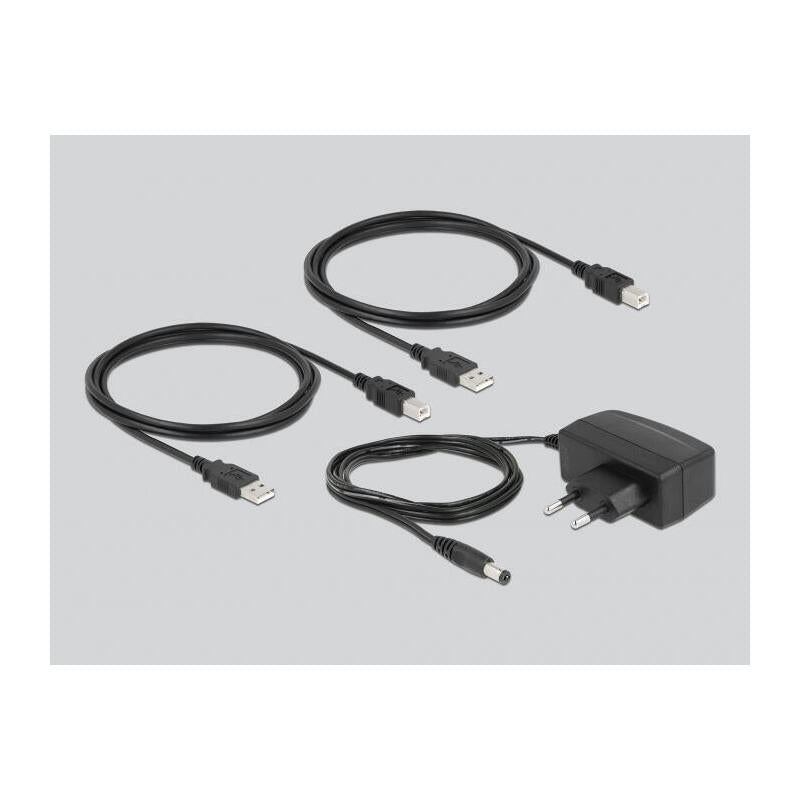 Switch Delock Usb 2.0 Para 4 Pc En 4 Dispositivos, Interruptor Usb 11494