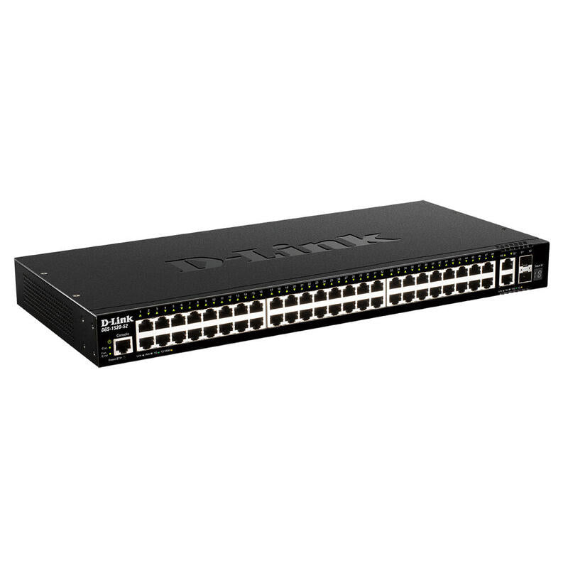 Switch Gestionable D-Link Dgs-1520-52 52 Puertos Rj-45 10 100 1000 Sfp+