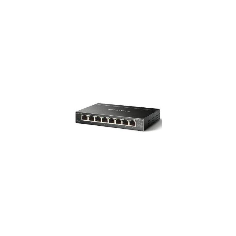 Switch No Gestionable Mercusys Ms108gs-M2  8p 8x2.5gb Carcasa Metalica