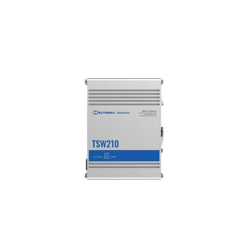 Switch No Gestionable Tsw210 Switch 2xsfp 8xgbe Din Rail Back Panel