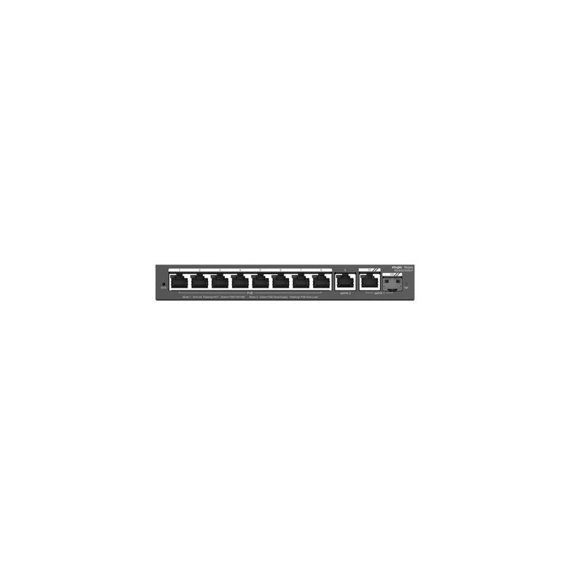 Switch Ruijie Reyee Rg-Es210gs-P Gigalan 10p Sfp 1p Poe+ 120w