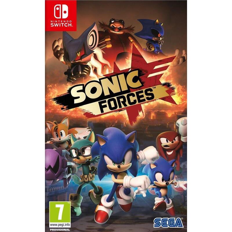 Switch Sonic Forces (Code In A Box) Eu