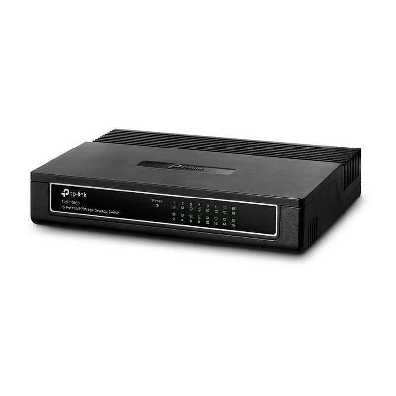 Switch Tp-Link 16p 16 Puertos Rj-45 10 100