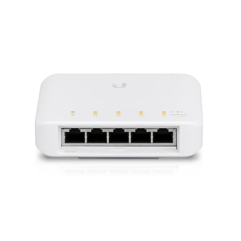 Switch Ubiquiti Usw-Flex 5 Puertos Rj45 10 100 1000 Poe