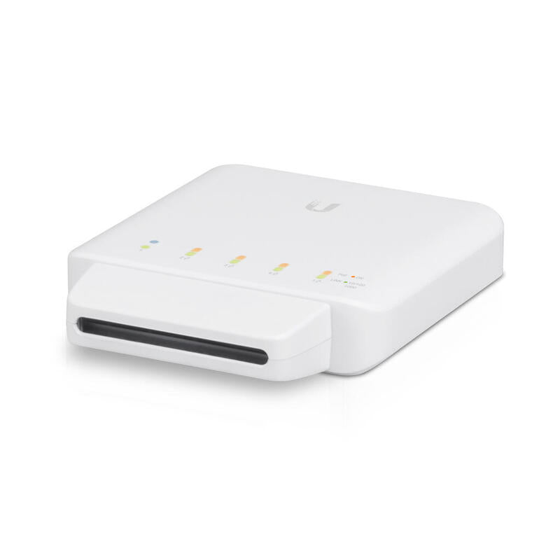 Switch Ubiquiti Usw-Flex 5 Puertos Rj45 10 100 1000 Poe