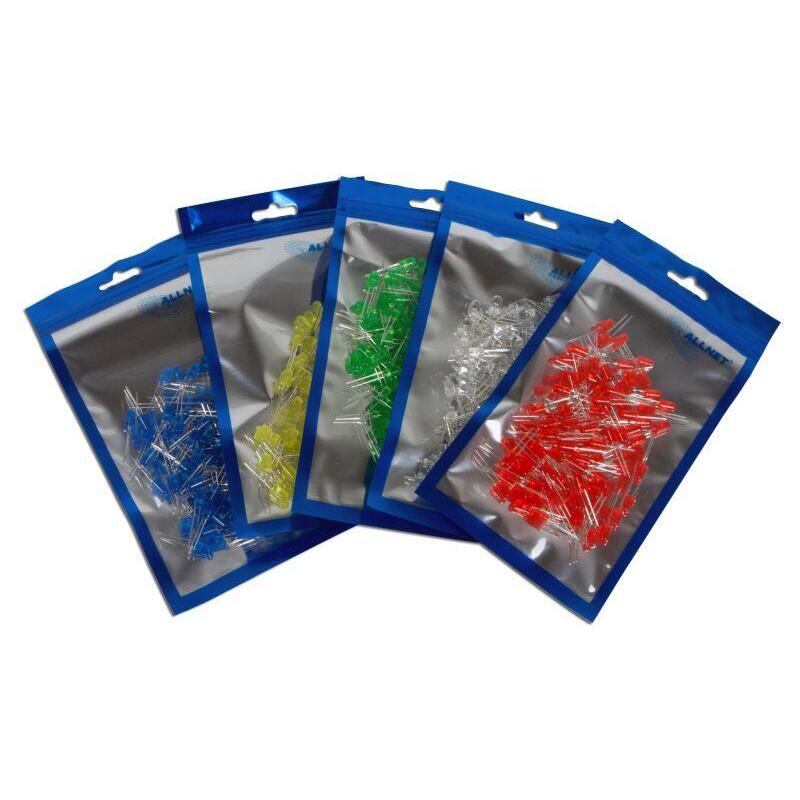 Synergy 21 Big Pack Diodo Led 5mm, 5 Colores, 500 Unidades