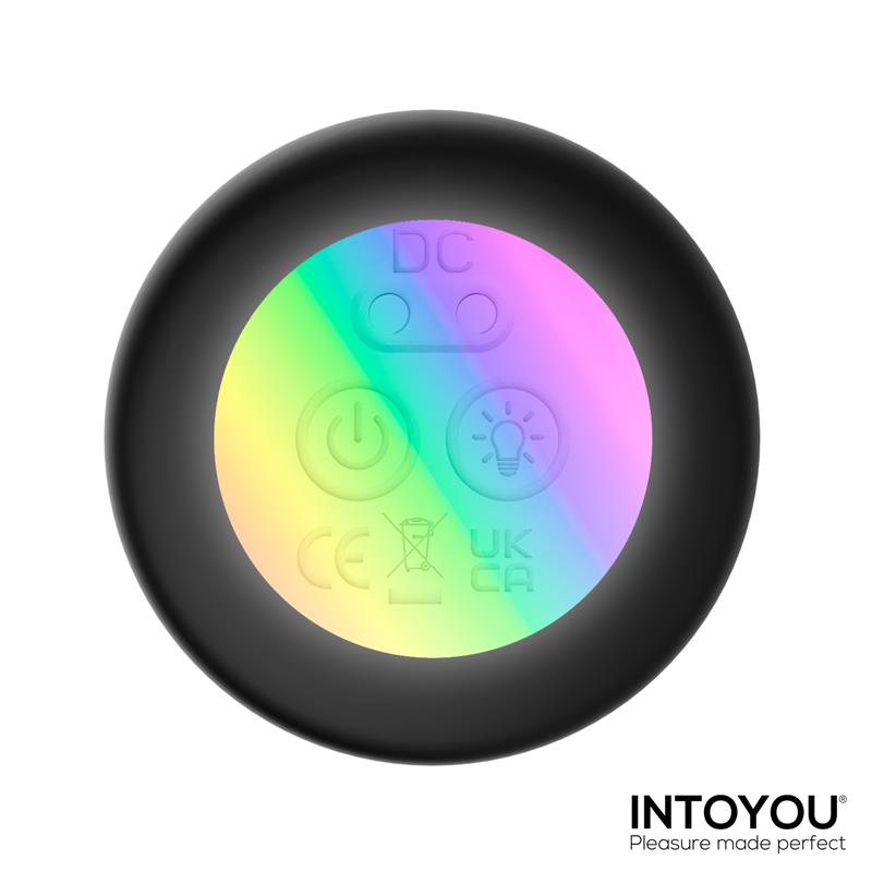 Tainy Plug Anal Con Thrusting Y Luces Led Con Control Remoto
