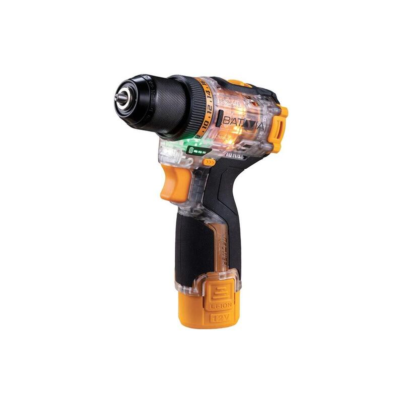 Taladro Atornillador  Fusion Drill  Inalámbrico (12 V, Batería Y Cargador)