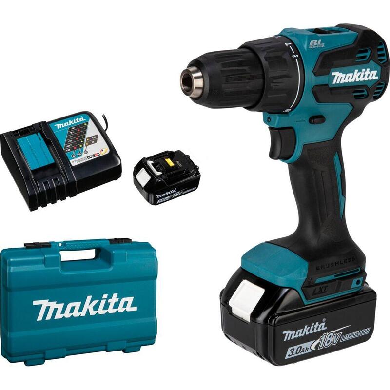 Taladro Makita Dhp490rfx3 De Impacto Inalámbrico