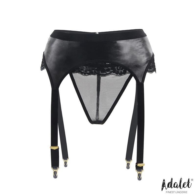 Talia Set De Liguero Y Tanga Talla (Interno):S/M