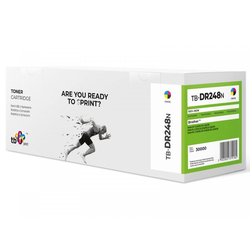 Tambor Para Brother Dcp-L3520cdw Tb-Dr248n Cmyk 100 Nuevo