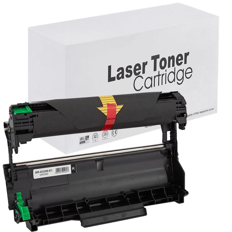 Tambor Para Brother Dr2200 Negro 12000 Páginas Neutral Box