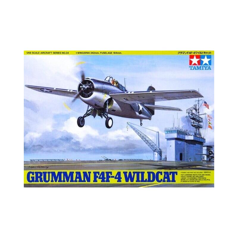 Tamiya Grumman F4f-4     Wildcat