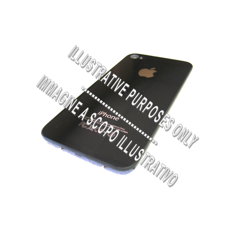 Tapa Posterior Compatible Para Iphone 4 Negro