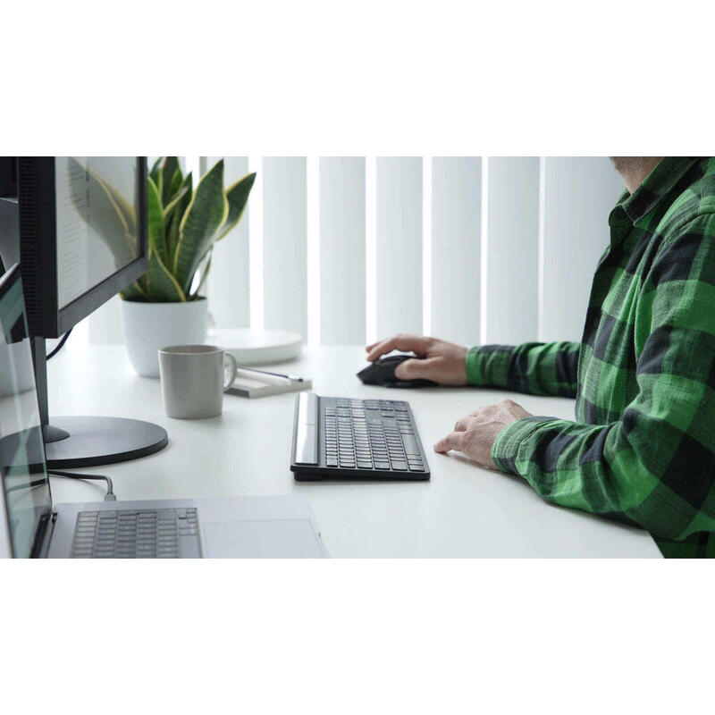 Targus Ecosmart Teclado Bluetooth Qwerty Inglés Del Reino Unido Negro